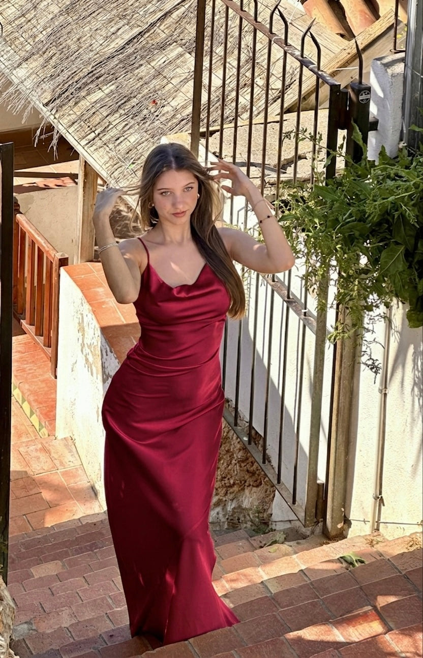 Vestido Glow Red