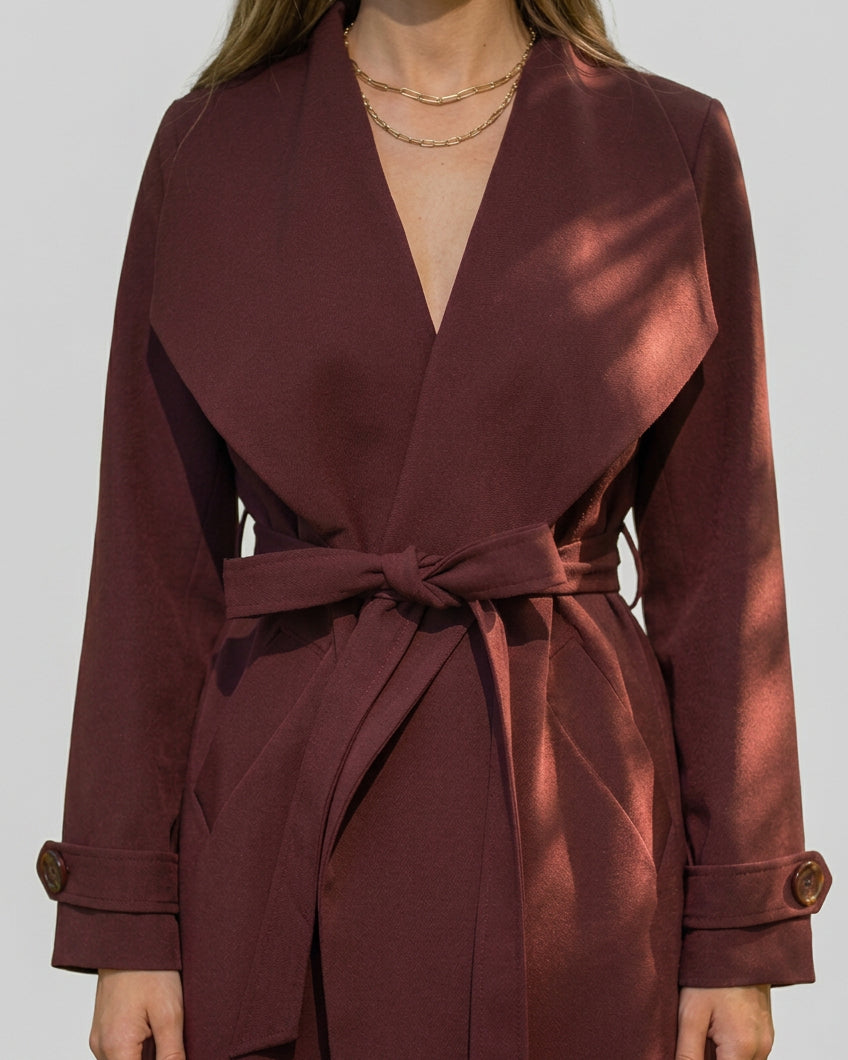 Abrigo Lazy Red