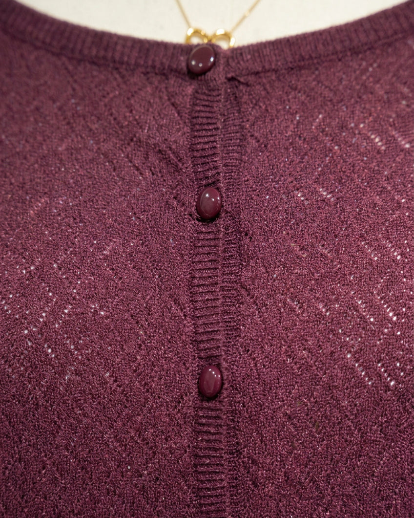 Jersey Vino Boton
