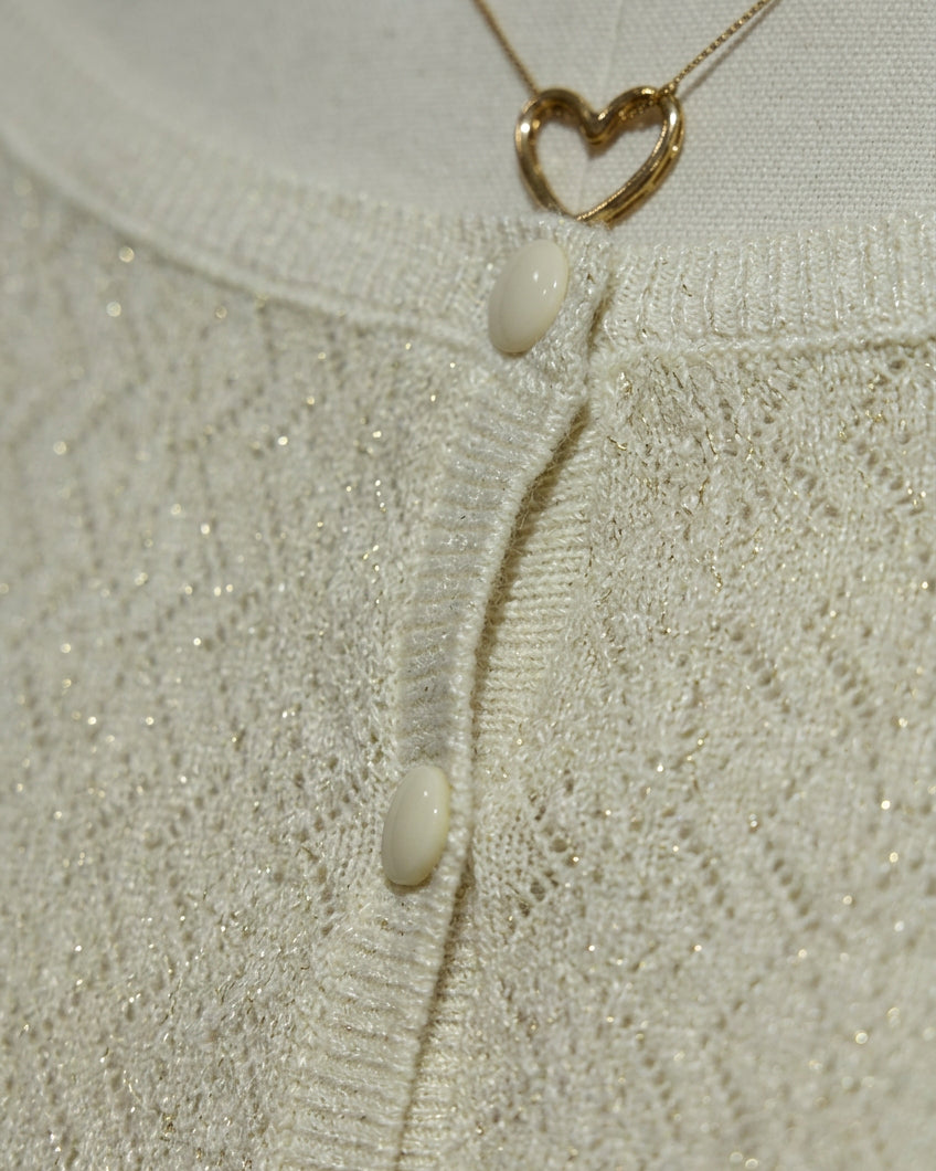 Jersey Beige Boton