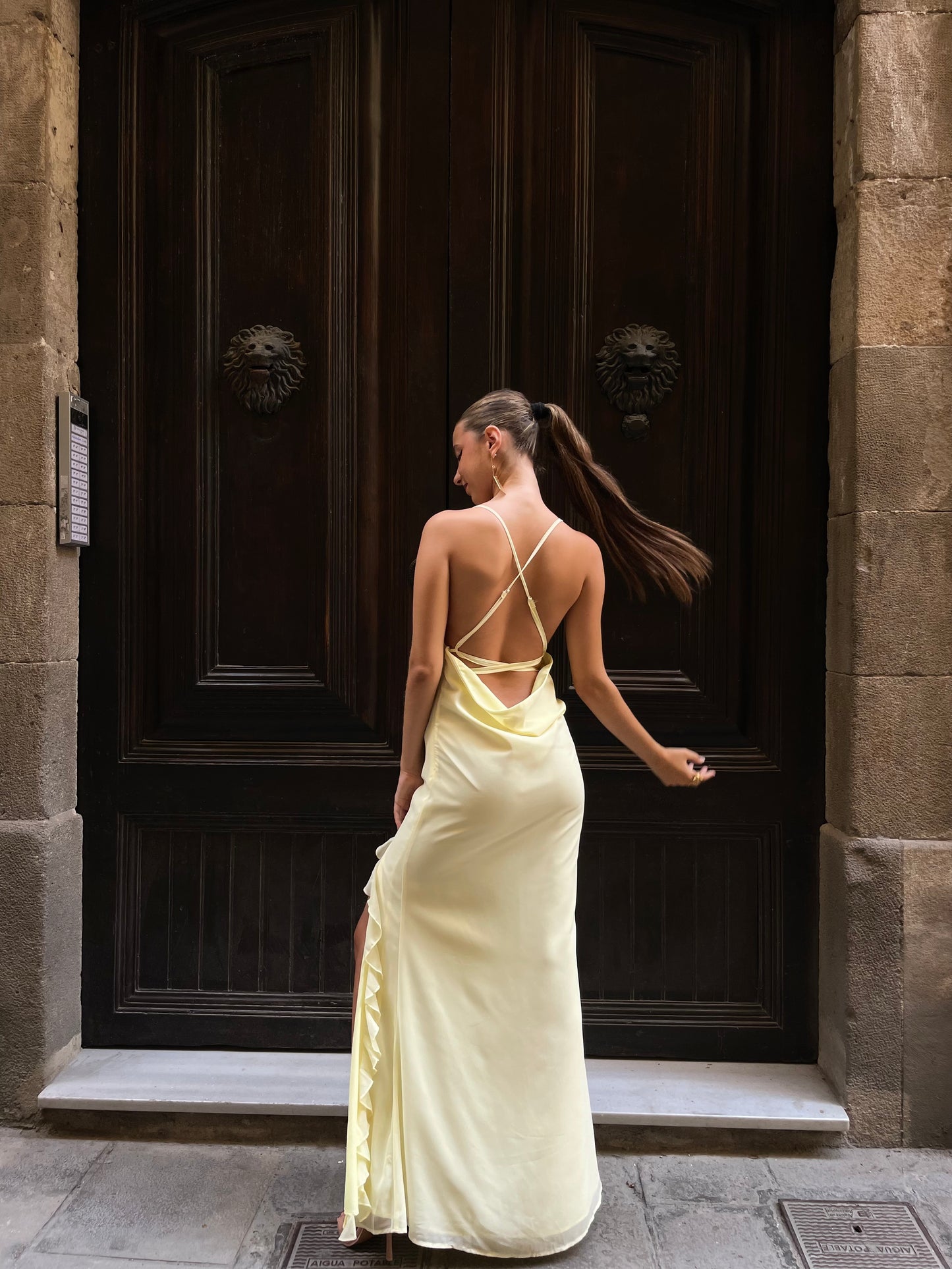 Vestido Flora Yellow