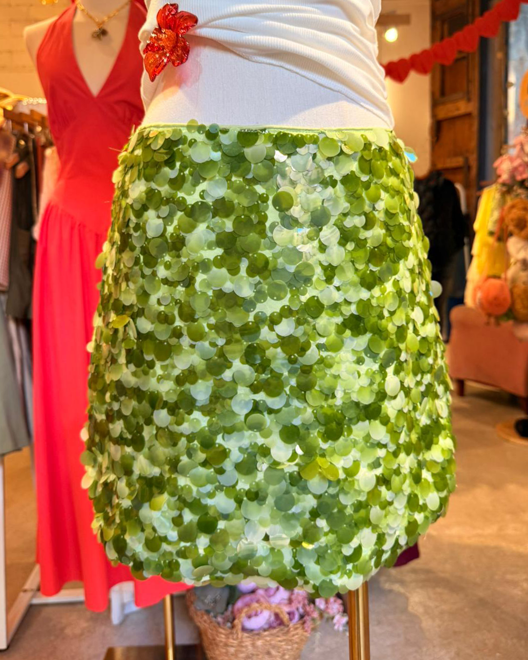 Falda Sequins