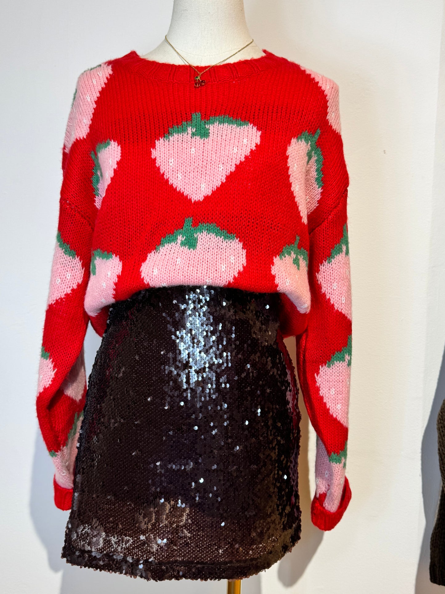 Falda Brilli Marrón