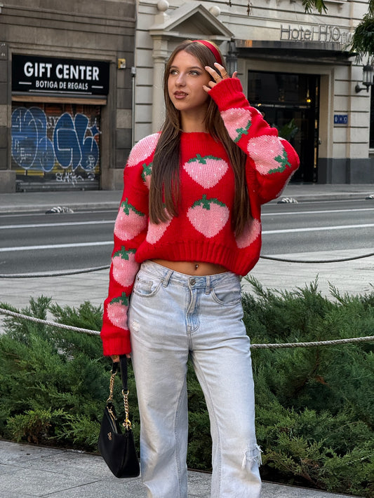 Jersey Red Strawberries