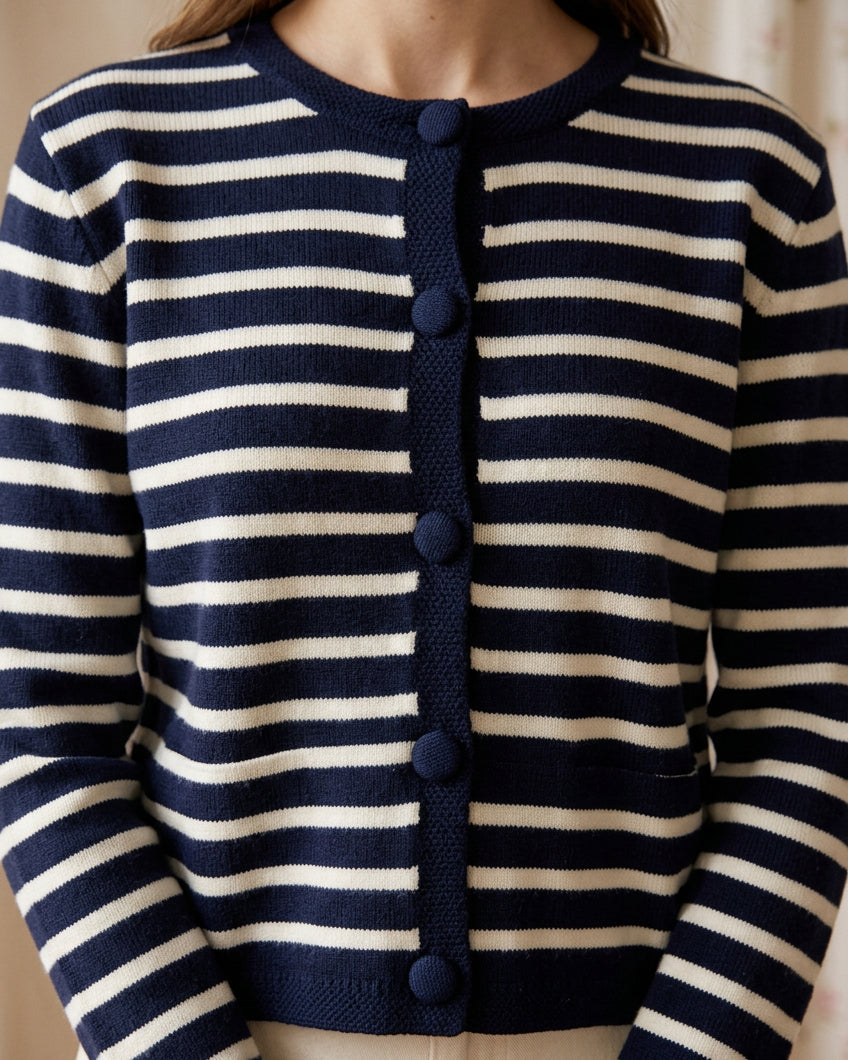 Cardigan Rayas