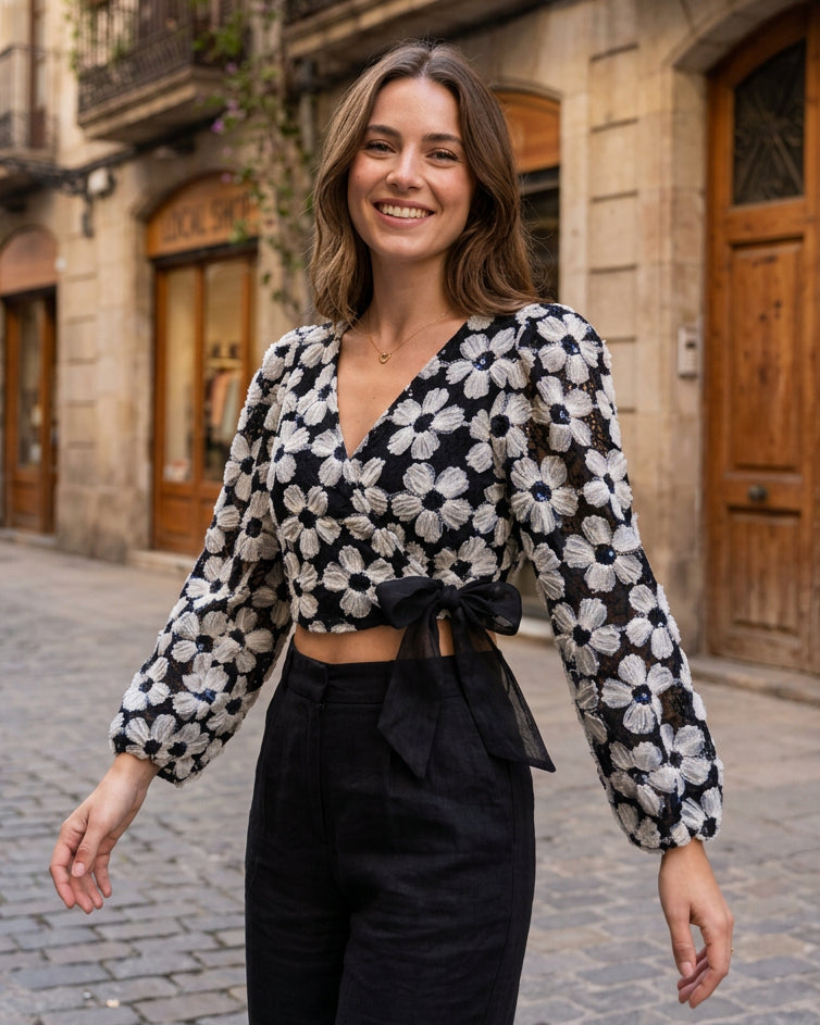 Blusa Sky Navy