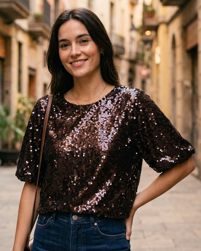 Camisa Brilli Brown