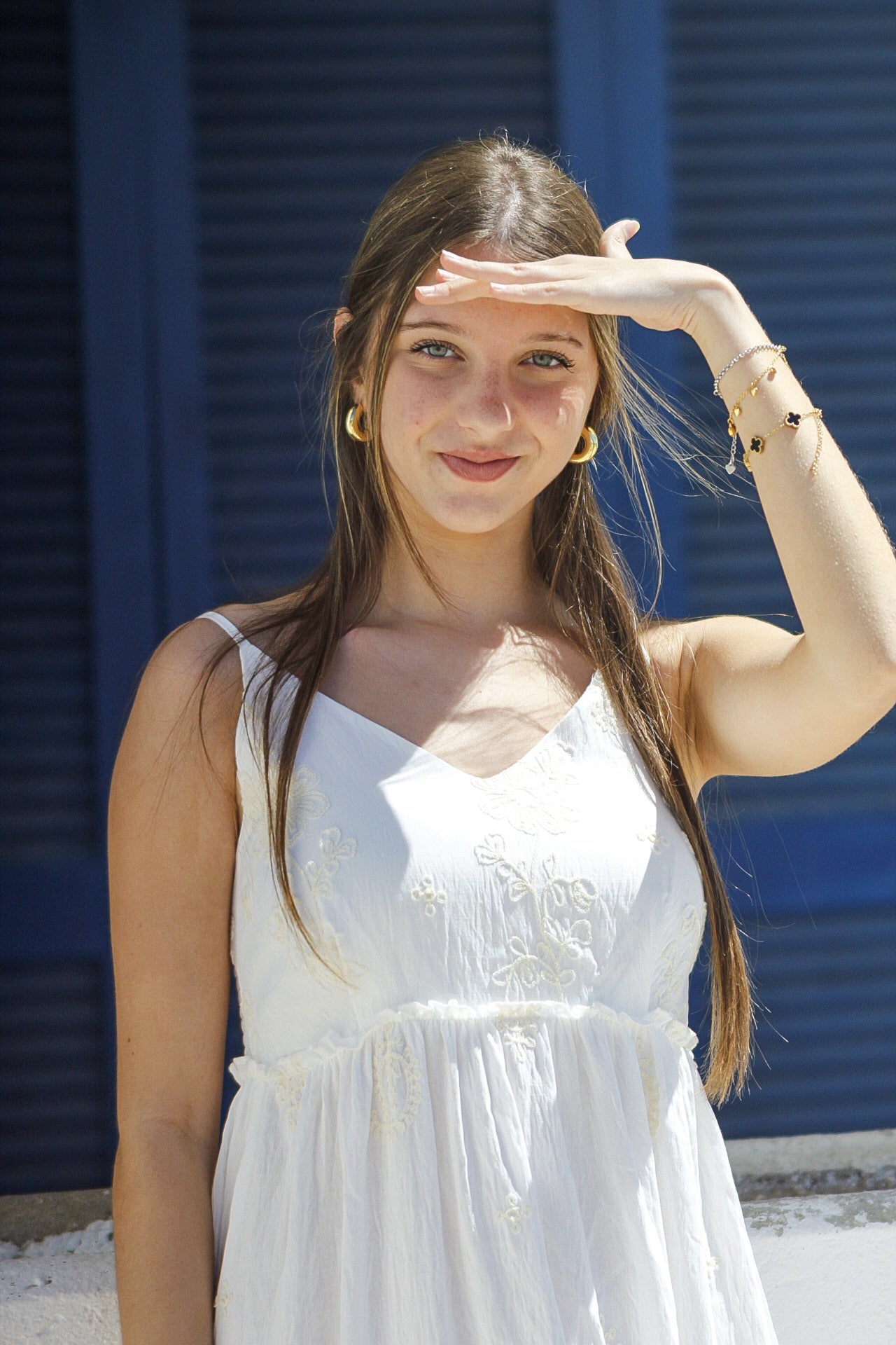 Vestido Blooming White