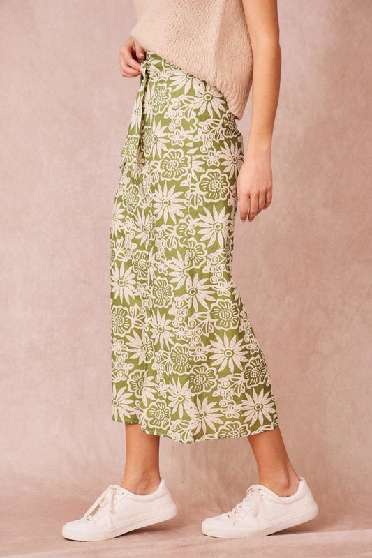 Falda Love Green